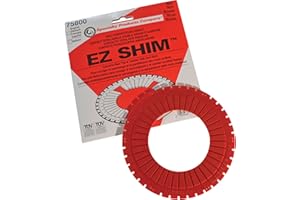 SPECIALTY PRODUCTS COMPANY SPC Performance EZ Shim Dual Angle Camber/Toe Shim (Red)