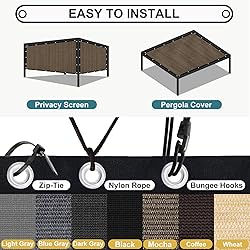 Shade&Beyond 90% Sun Shade Cloth with