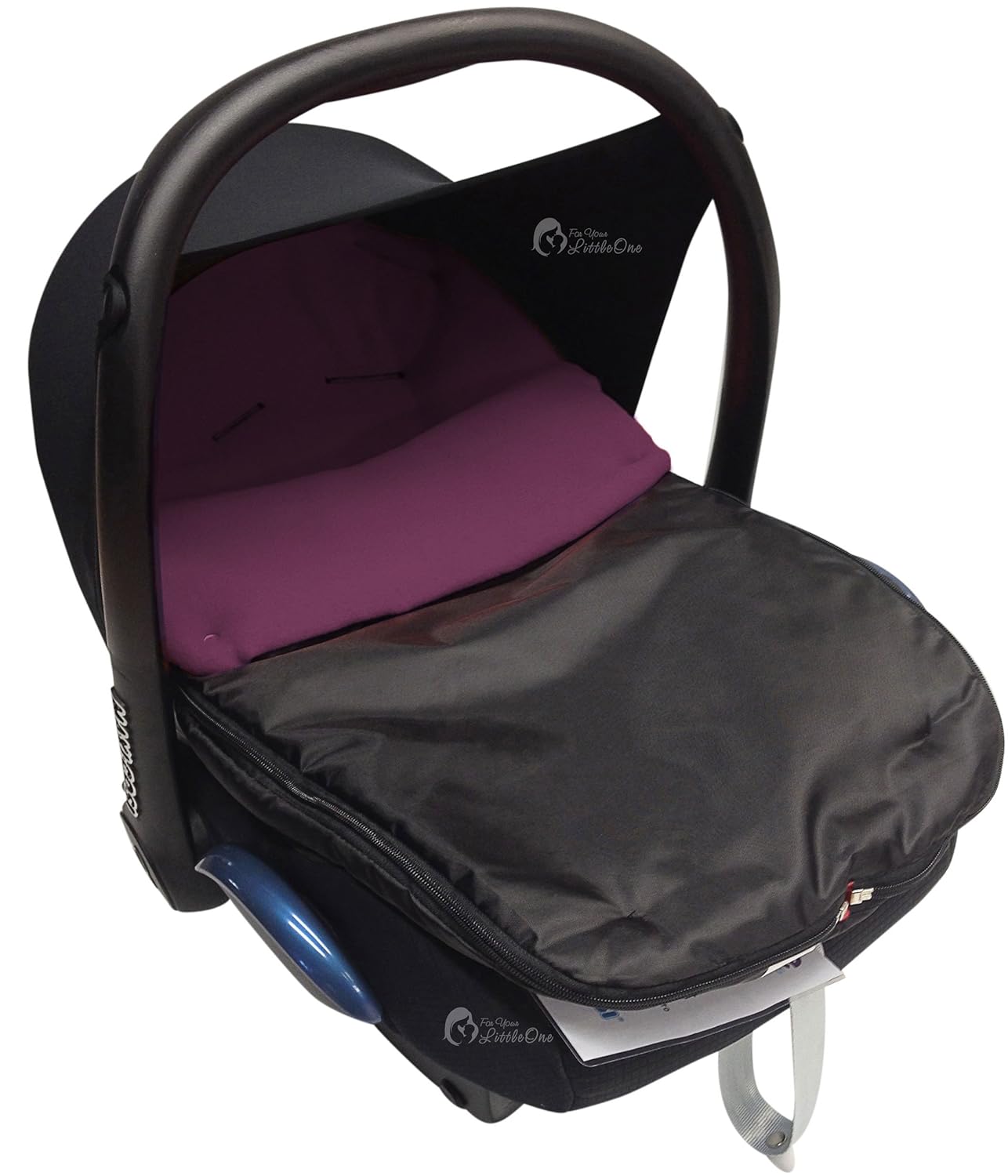 Car Seat Footmuff/Cosy Toes Compatible With Maxi Cosi Cabrio Black Jack Car Seat Footmuff/Cosy Toes Compatible With Maxi Cosi Cabrio Black Jack
