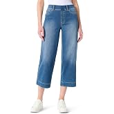 Gloria Vanderbilt Women's Shape Effect Pull on High Rise Wide Leg Crop Standard