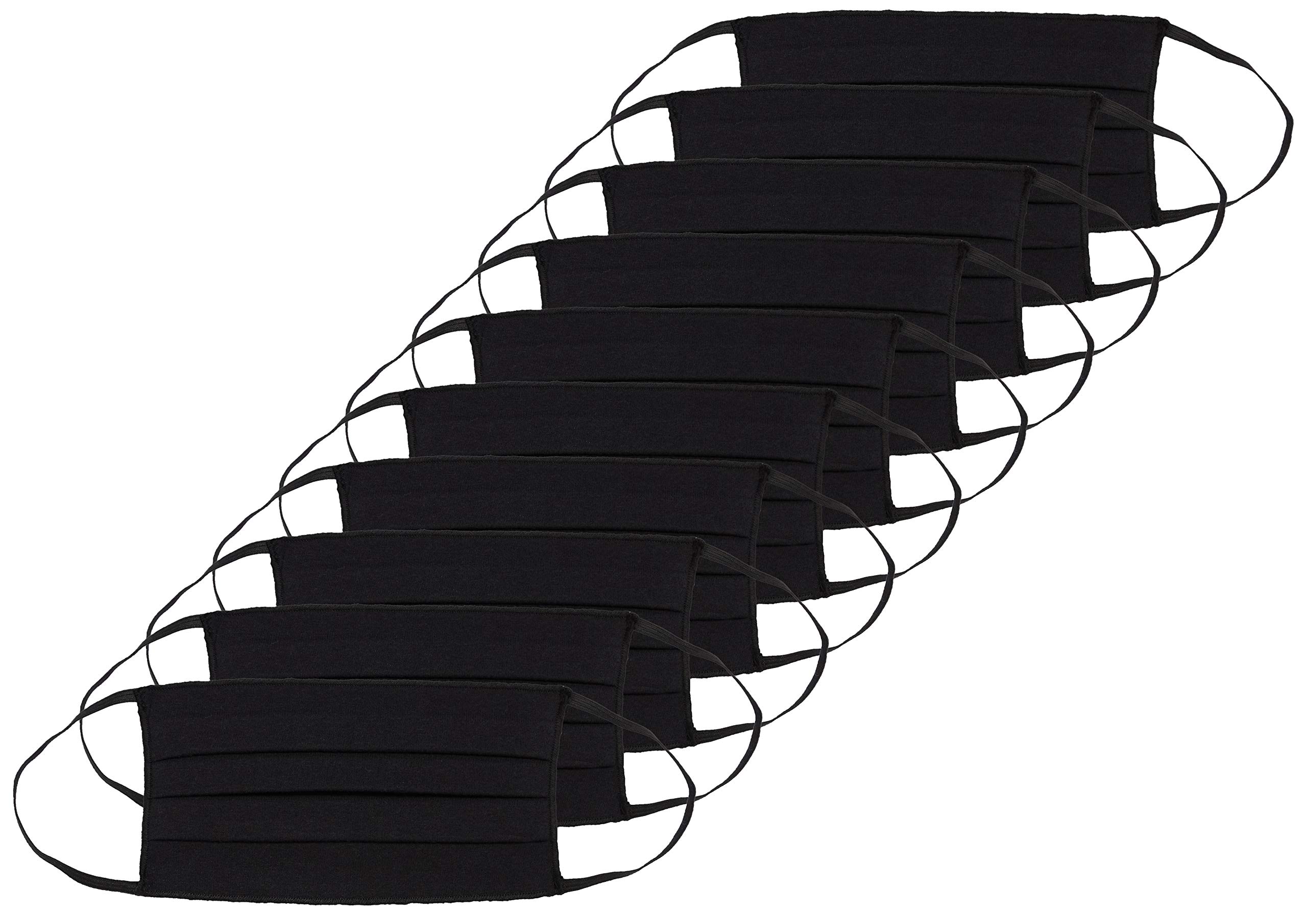 Oscars Apparel Pleated Adult Face Mask Elastic 10 Pack