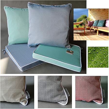 Heimtexland Outdoorkissen Dekokissen Schmutz Und Wasserabweisend Outdoor Garten Kissen Lotus Effekt 45x45 Sand Typ676 Amazon De Kuche Haushalt