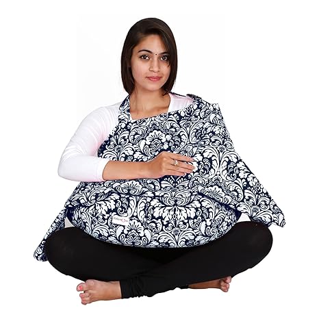 Lulamom Nursing Cover with Pillow Combo Pack