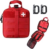 LIVANS 1000D First Aid Bag Empty Medical Ifak Pouch Molle EMT Pouches Rip-Away Tactical Military Trauma Emergency Medic Bag