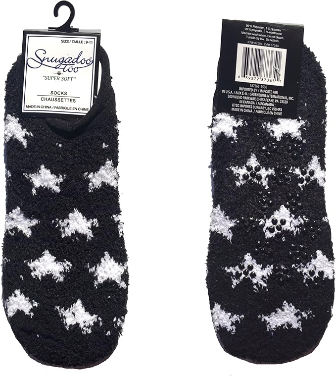 Non Skid Anti Slip Lounge Super Soft Warm Fuzzy Gripper Slipper Socks