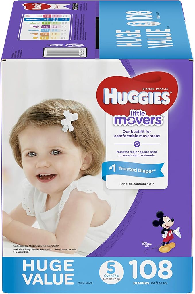huggies ultimate size 1 108