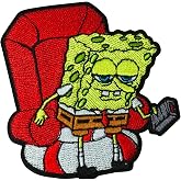 Zen Monkey Studios' Spongebob Ight I'm Gonna Head Out Iron On Patch