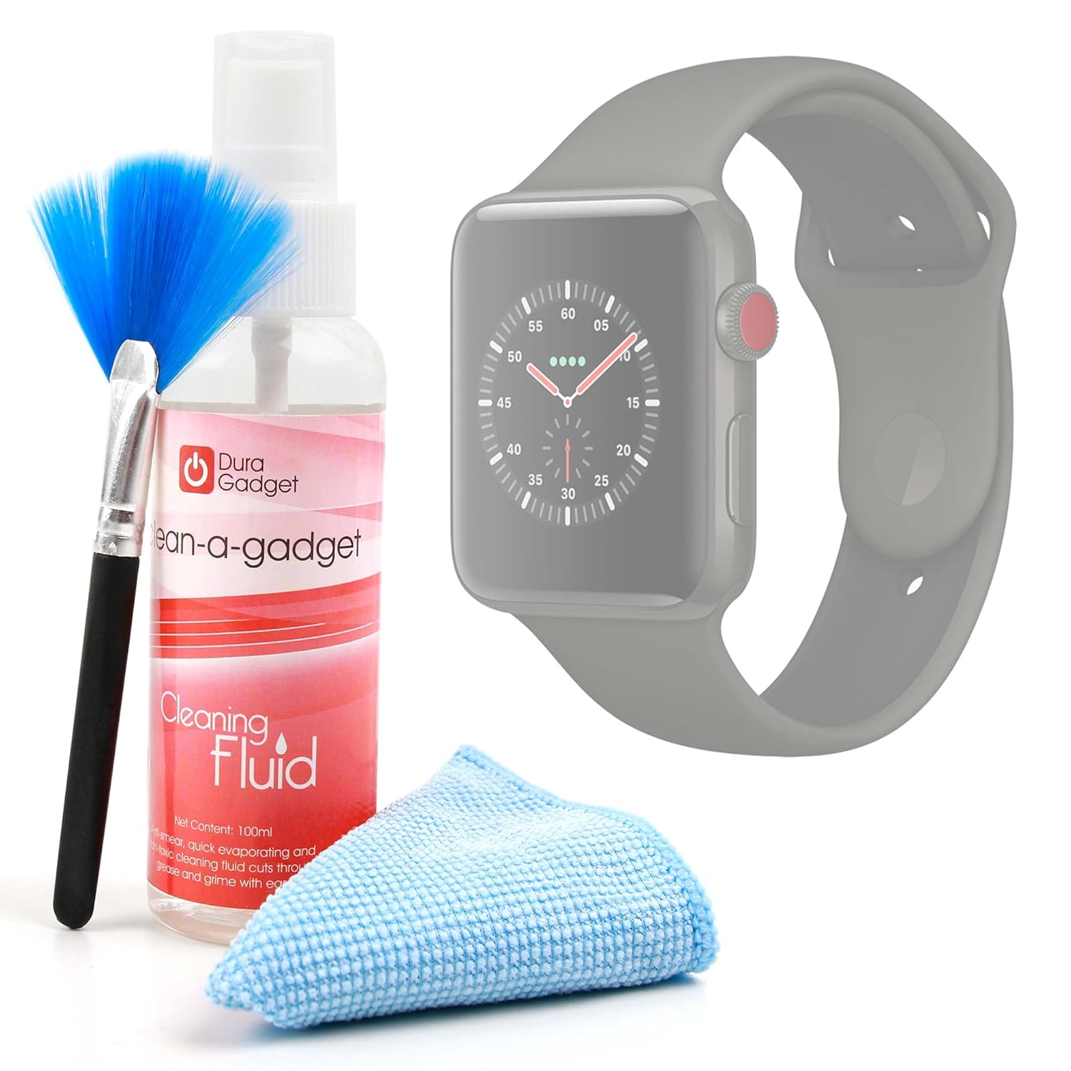 DURAGADGET Kit Limpieza para Smartwatch Apple Watch Series 3 ...