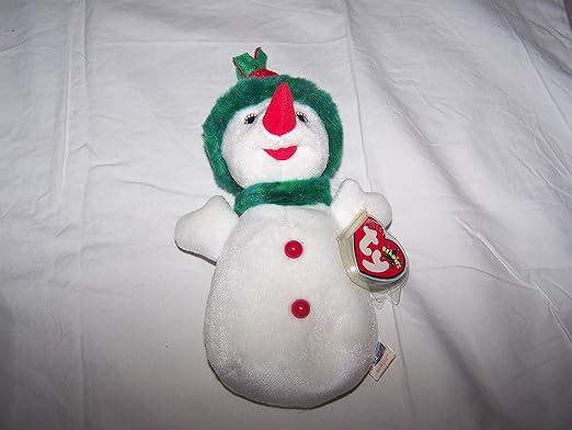 snowgirl beanie baby 2000 value