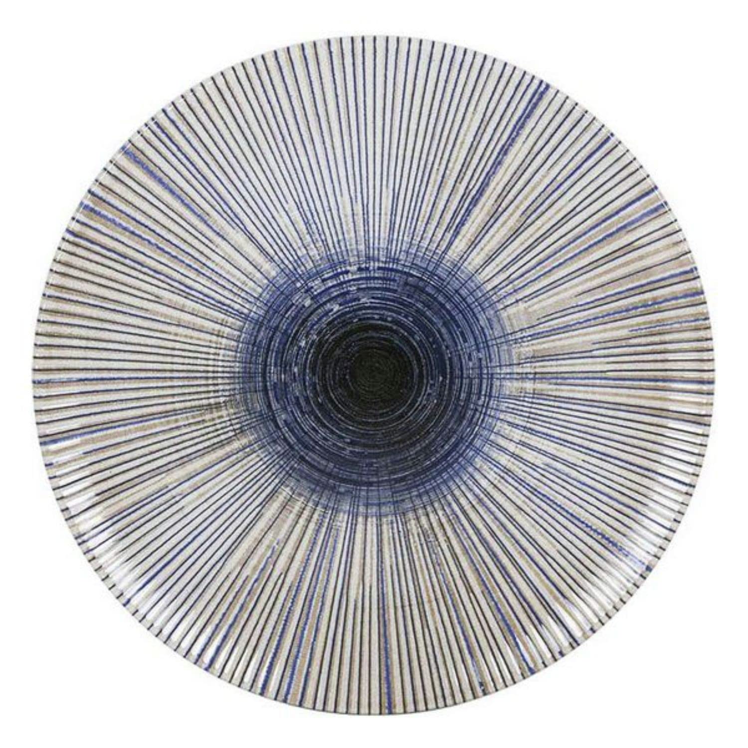 La Mediterránea S2206813 Plate, Irys Monaco Gloss Porcelain, 26 cm