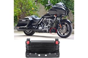Aferrizu Motorcycle Oil Cooler Radiator Fit For Harley Touring Road Electra Street Glide Road King 2009-2016