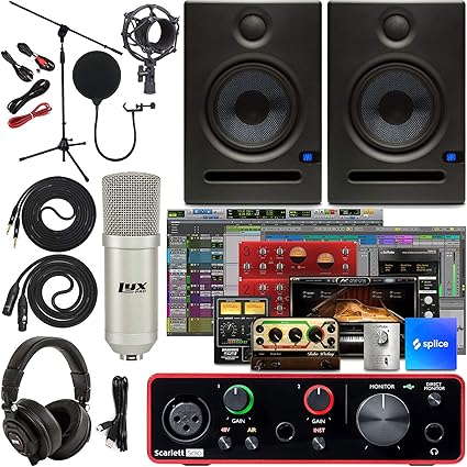 scarlett solo studio monitors