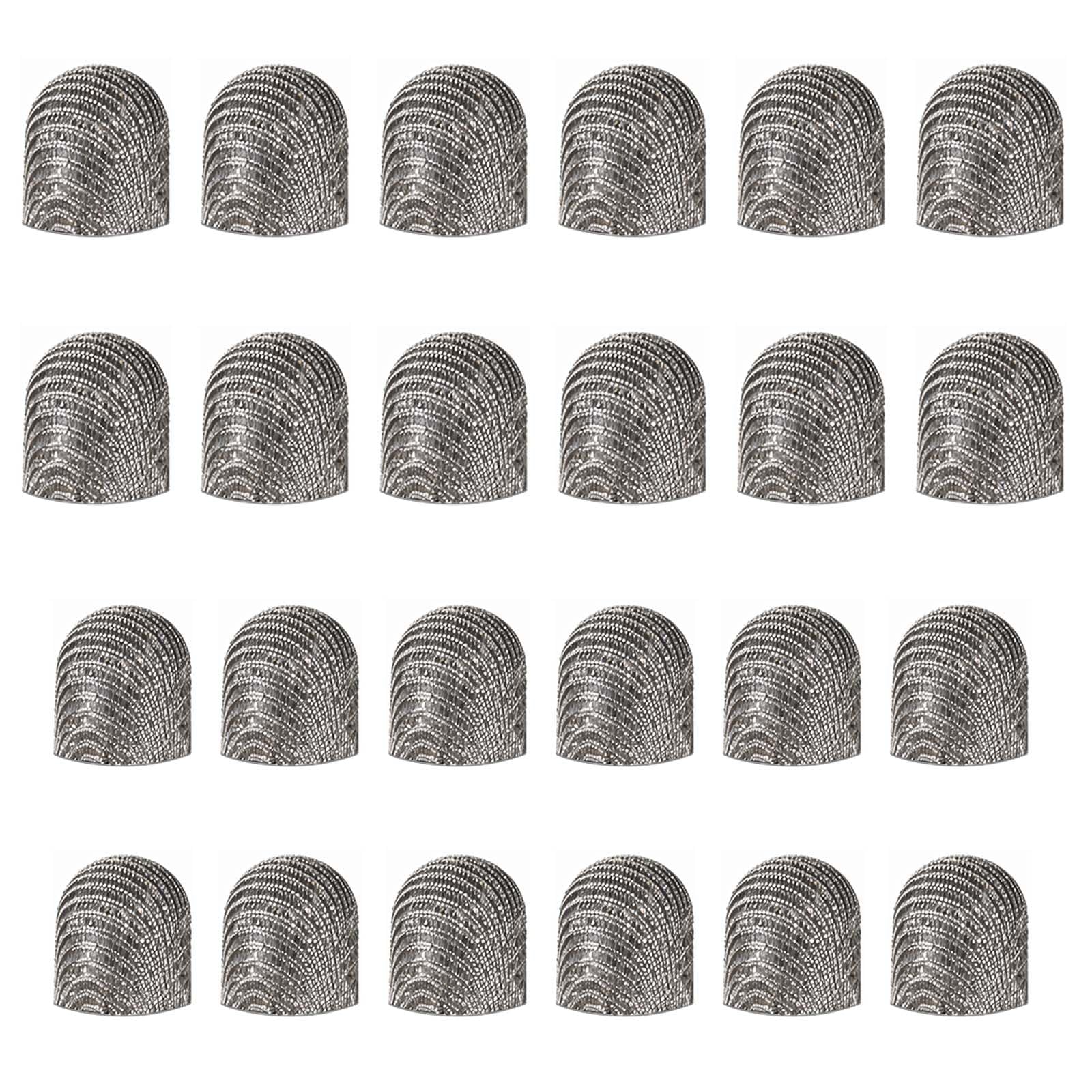 Photo 1 of 24 Pcs Replaceable Mesh Fiber Tips, Stylus Tips for Stylus Pens, 5mm and 6mm Silicon Tip, Compatible with Tablets and Smartphones