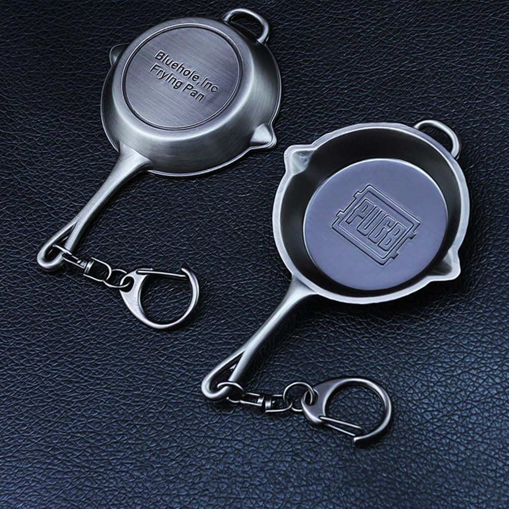 Amazon Co Jp Pubg 電子ゲームの週辺の高度シミュレーション道具 キーホルダー キーリング Playerunknown S Battlegrounds フライパン おもちゃ