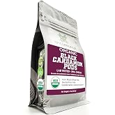 Spice Profile Organic Whole Black Cardamom | 2 oz | Lab Tested | Bold, Smoky Flavor | Adds Depth To Biryani, Curries, Rice Di