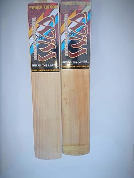 Custom Made Vibe English Willow Cricket Bat Heartwood 8 Grains Lightweight 37 43mm Edge Full Size Amazon In Sports Fitness Outdoors