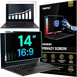 VINTEZ 14 Inch 16:9 Privacy Screen Filter for Computer Monitor Laptop - Anti view 1