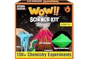 Butterfly Edufields 150+ Science Kits For Kids Age 8-9-10-11-12-13-14 | S.T.E.M Project for Boys & Girls |Science Experiments For kids 9-12 | Volcano Science Kit |Chemistry Set and Great Gift for Kids