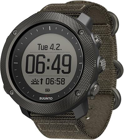 Suunto TRAVERSE Alpha, Reloj multideporte, Camuflaje/Verde, SS023445000