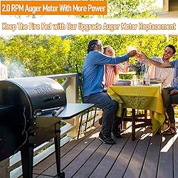 Upgraded 2.0RPM Auger Motor Replacement Parts with