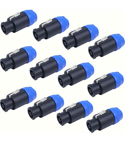 Amazon.com: XMSJSIY D-Type 8 Pole Speakon Panel Mount Connector