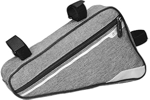 Bicycle Triangle Frame Bag Bike Storage Bag Bicycle Storage Bag Pack Bike Accessories Under Top Tube Bicycle Pouch for Road M