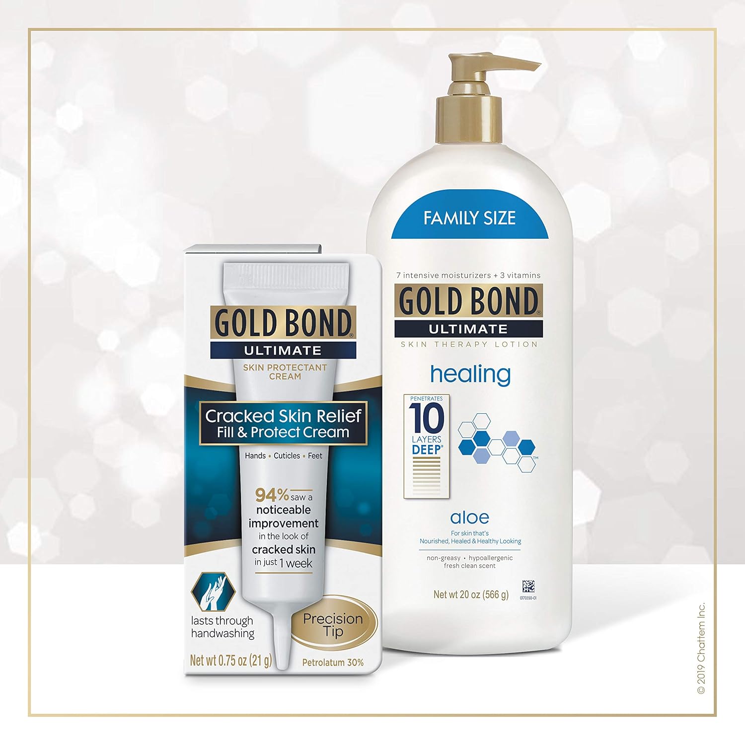 Gold Bond Ultimate Cracked Skin Relief Fill & Protect Cream, Precision Tip, 0.75 Oz : Beauty