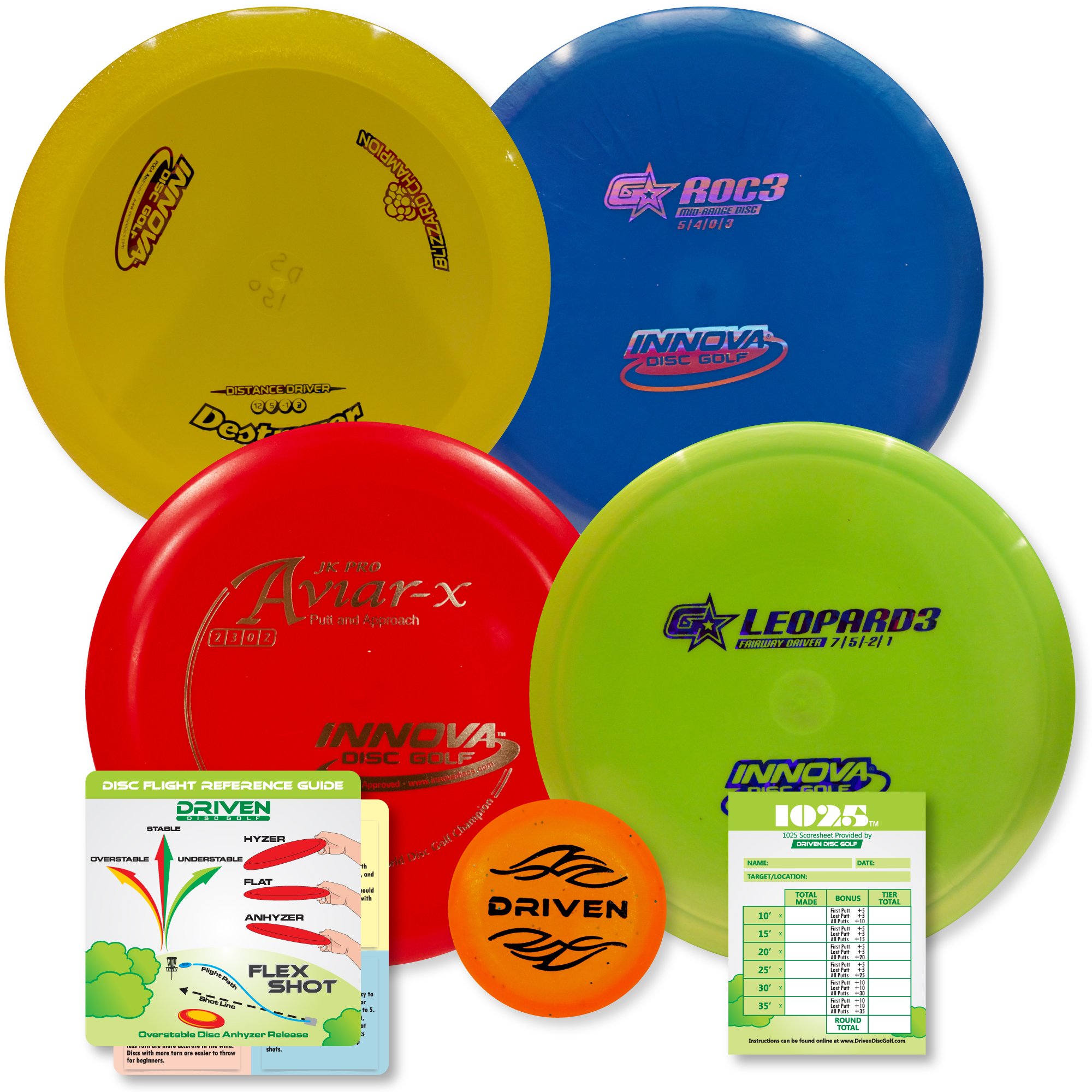 intermediate disc golf set