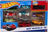 Hot Wheels 1:64 Scale 10-Car Pack Random Styles Assorted Vehicles view 5