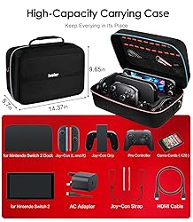 ivoler Carrying Storage All in One Case for