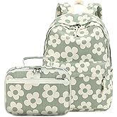 Bluboon Backpack for Girls Kids Preschool Backpack with Lunch Box Kindergarten Bookbag Toddler School Bags Set