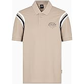 Armani Exchange Mens Retro Branded Polo