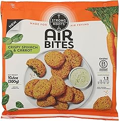 STRONG ROOTS Spinach & Carrot Crispy Air Bites, 10.6 OZ