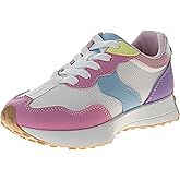 KENSIE GIRL Casual Fashion Sneakers Lace Up Shoes - Kids Athletic Shoe Lightweight Breathable Tennis Running Sneaker (Sizes 12-13 Little Kid / 1-4 Big Kid)