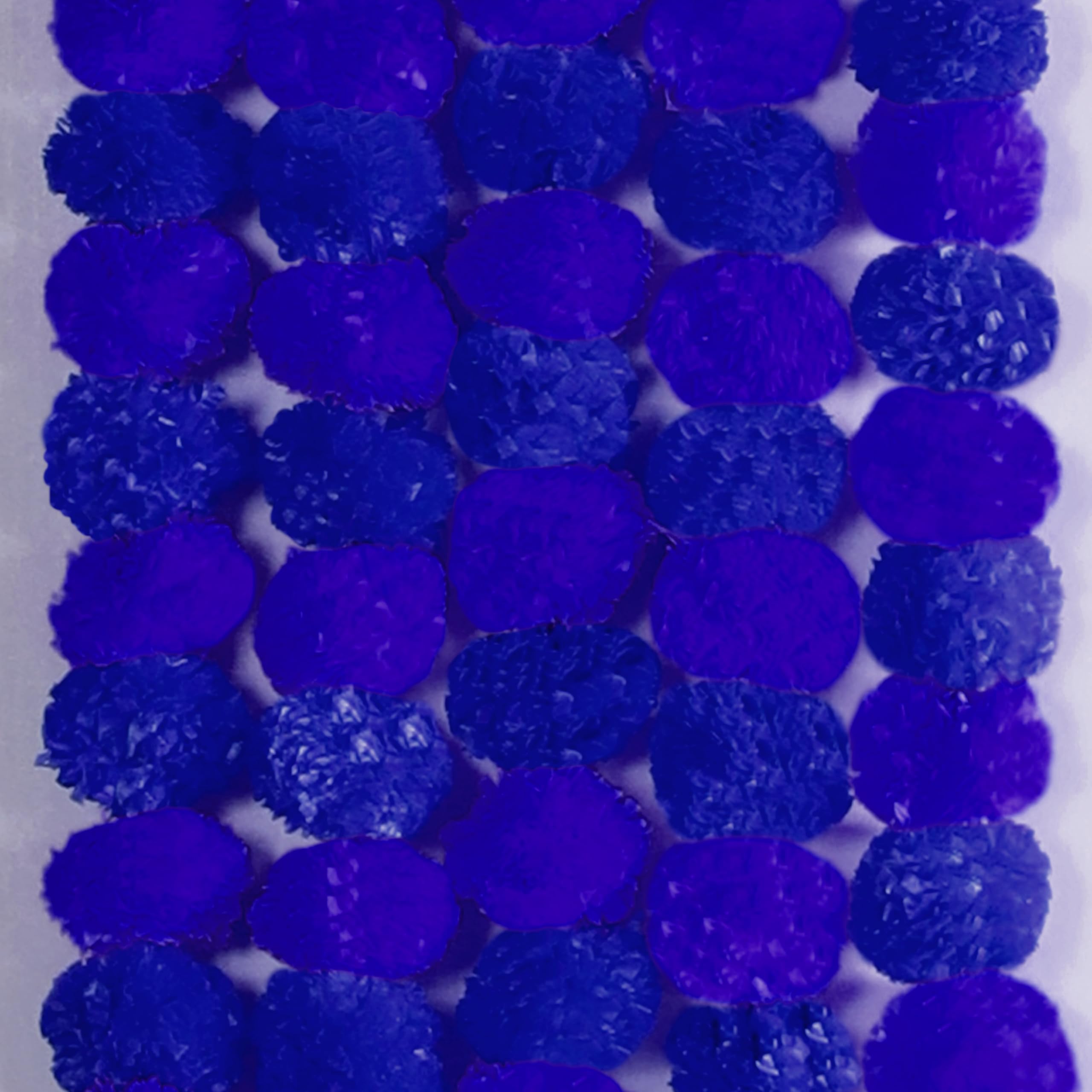 5 PC - 4.5 feet Marigold Garlands Halloween Diwali Pooja Indian/American Wedding Party Mantle Decorations Faux Artificial Floral Strings Christmas Fall Festival Spring Bush Floral Decor - Dark Blue