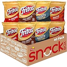 Fritos Corn Chips Variety Pack, Assortment May Vary, 1 Ounce (Pack of 40)