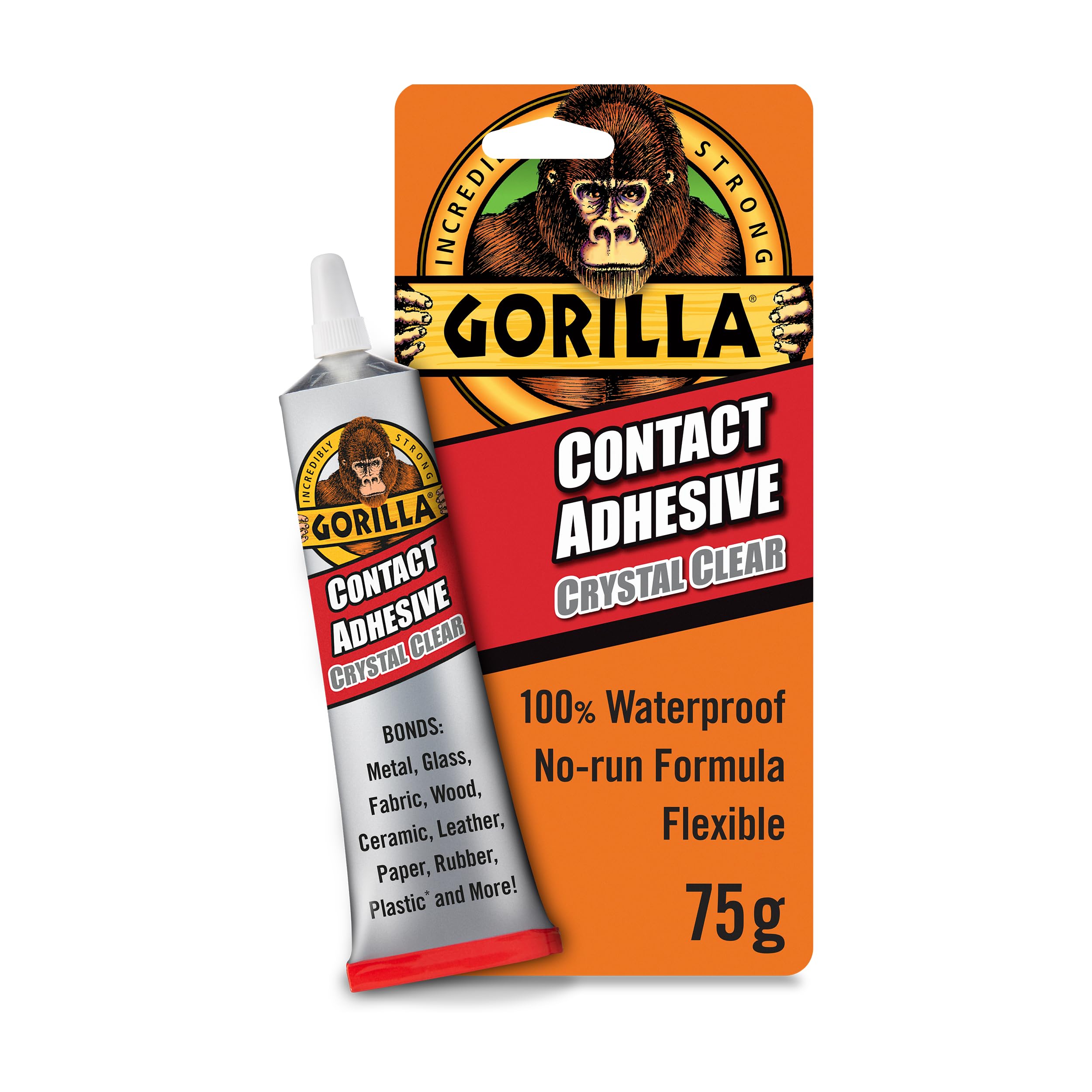Gorilla Contact Adhesive Clear 75g