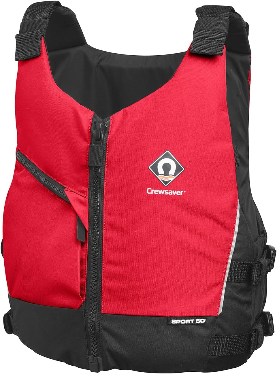 Crewsaver Kids Youth Junior Sport 50N Kayak Dinghy PFD Buoyancy Aid for Watersports Red -
