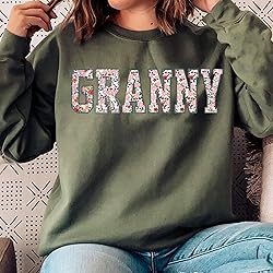 Personalized Embroidered Applique Grandma
