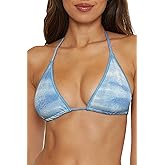 Becca Color Code Triangle Bikini Top, Adjustable, Tie Back, Swimwear Separates for Women