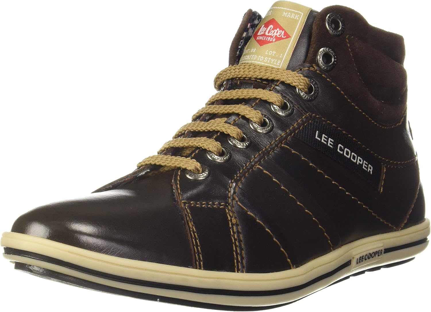 lee cooper high top shoes