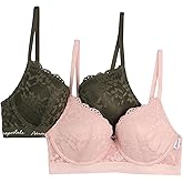 Aeropostale Womens 2-Pack Push Up Bra