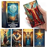 Mekasthos kingTarot Card, Beginner and Expert Original Tarot Electronic Guide,Fortune Telling Game, Divination Tools for All Skill Levels.