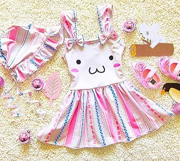 Amazon ベビー水着 女児水着 ビキニ スイミングウェア キッズ水着