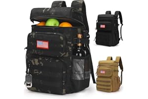 ATRIPACK Tactical Backpack Cooler,Soft Lightweight Leakproof Cooler Backpack,Insulated Cooler Bag,Portable Soft Cooler Bag Waterproof for Beach, Travel, Camping, Picnic, Hiking