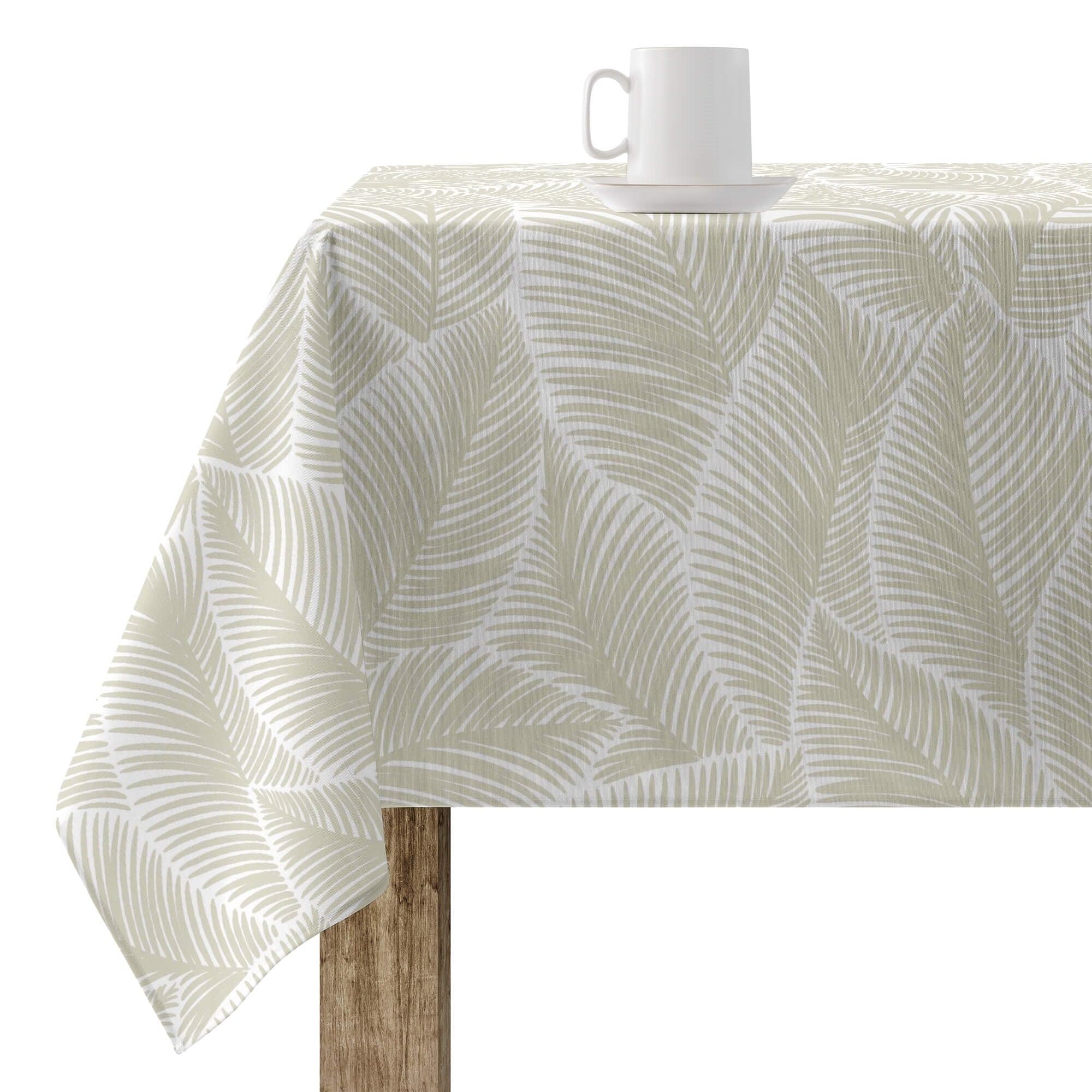 BELUM | Stain Resistant Tablecloth Size 100 x 155 cm - Extra Soft Touch Tablecloth Colour Multicolor - Tablecloth Fabric 100% Organic Cotton Model T011
