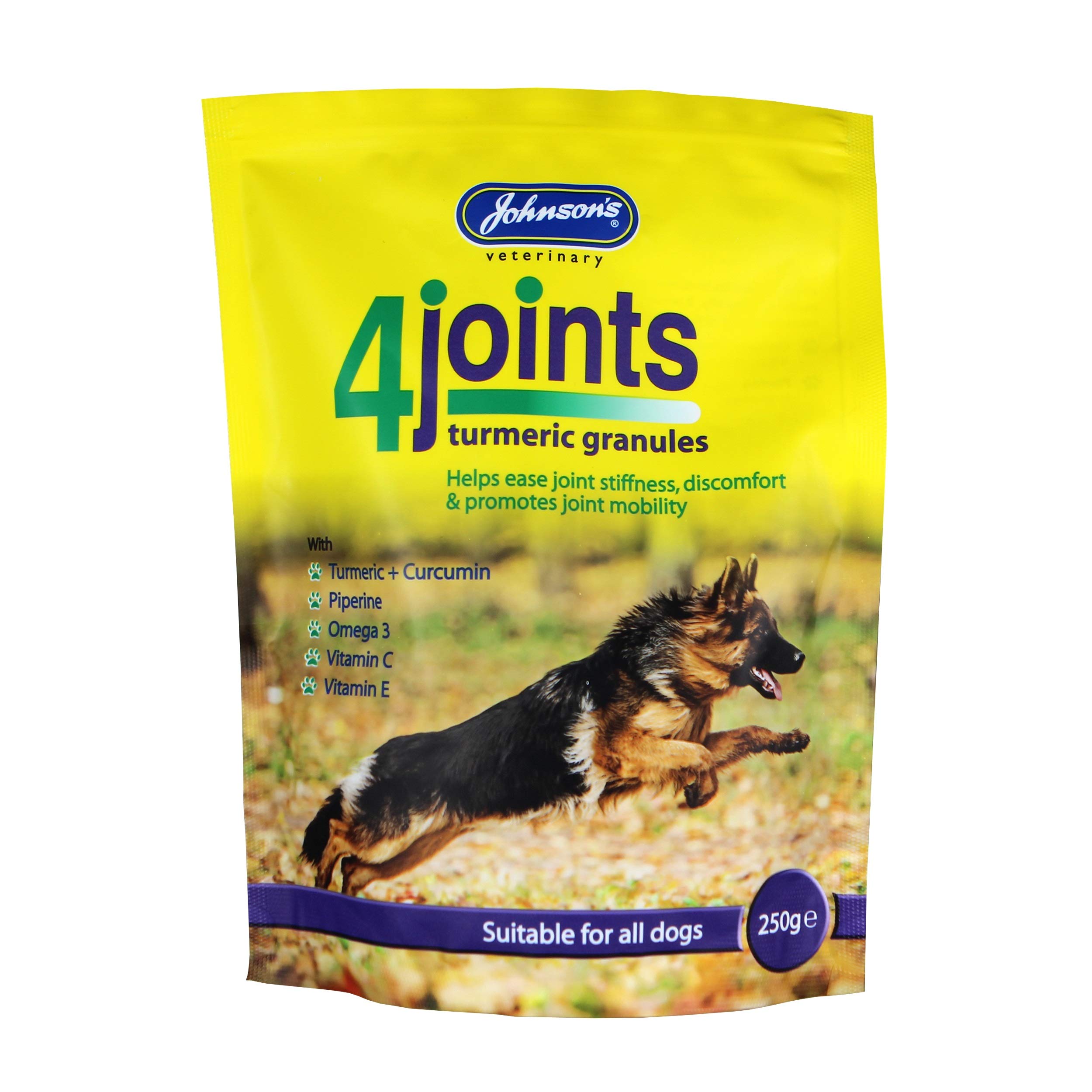 Johnsons Dog Turmeric 4Joints Granules 250g