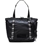 KalgoTeal Utility Tote 15L, Over Shoulder & Crossbody Carry, Water Repellent, Full Zip, Laptop Sleeve