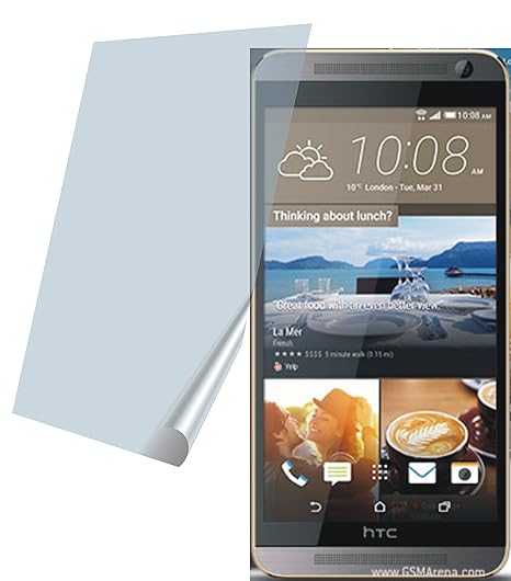 HTC One E9 plus (4 Stück) PREMIUM Displayschutzfolie Bildschirmschutzfolie kristallklar Schutzhülle Displayschutz Displayfoli