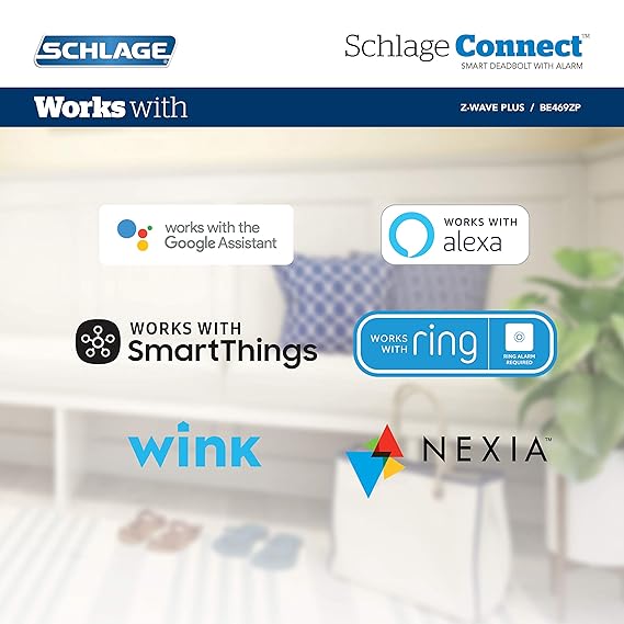schlage connect google home smartthings
